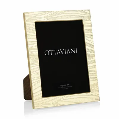 Design objects - Photo frame Miro Silver "Il mare della vita gold" - ASIATIDES