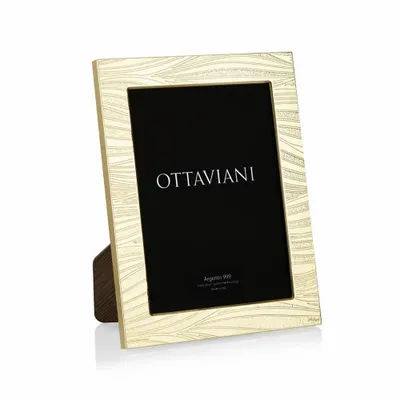 Design objects - Photo frame Miro Silver "Il mare della vita gold" - ASIATIDES