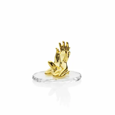 Design objects - Sculpture with silver "Love Special Edition" Gold - ASIATIDES