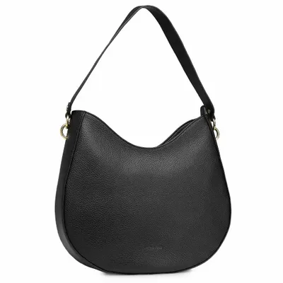 Design objects - Black genuine leather shoulder bag - ASIATIDES