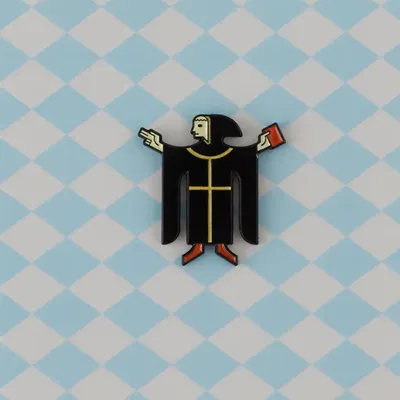 Broches - Pin Monk - LES NOUVELLES GAMBETTES TEST 29/04