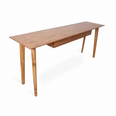 Other tables - Ajji - Teakwood Study Table - LES NOUVELLES GAMBETTES TEST 29/04