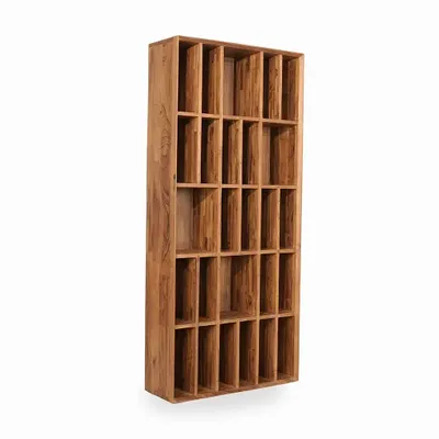Bookshelves - Legado - Teakwood Wall Mounted Bookshelf - LES NOUVELLES GAMBETTES TEST 29/04