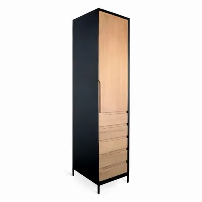 Wardrobe - Orman Solidwood Wardrobe with Minimalistic Look - LES NOUVELLES GAMBETTES TEST 29/04