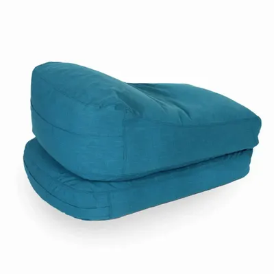 Ottomans - Qulay - Seating with Blue Fabric - LES NOUVELLES GAMBETTES TEST 29/04
