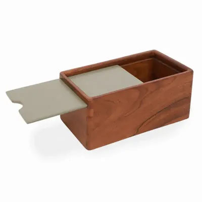 Storage boxes - Quti - Teakwood Multipurpose Box - LES NOUVELLES GAMBETTES TEST 29/04