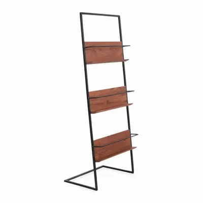 Bookshelves - Sito - Metal Magazine Rack with Teakwood - LES NOUVELLES GAMBETTES TEST 29/04