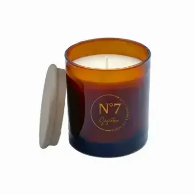 Bougies - Bougie Signature 290 g N°7 Premier Bain - LES LUMIERES DU TEMPS