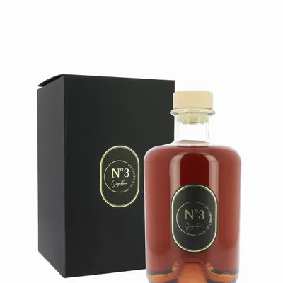 Diffuseurs de parfums - Diffuseur de parfum Signature (avec rotins) 1L N°3 Cuir de Violette - LES LUMIERES DU TEMPS