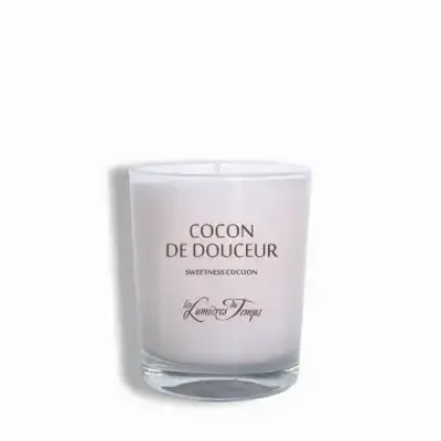Bougies - Bougie végétale 180 gr Cocon de Douceur - LES LUMIERES DU TEMPS