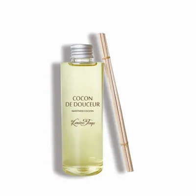 Diffuseurs de parfums - Recharge (avec rotins) pour Diffuseur de Parfum 200 ml Cocon de Douceur - LES LUMIERES DU TEMPS