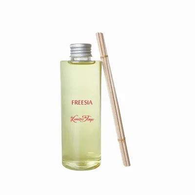 Diffuseurs de parfums - Recharge (avec rotins) pour Diffuseur de Parfum 200 ml Freesia - LES LUMIERES DU TEMPS