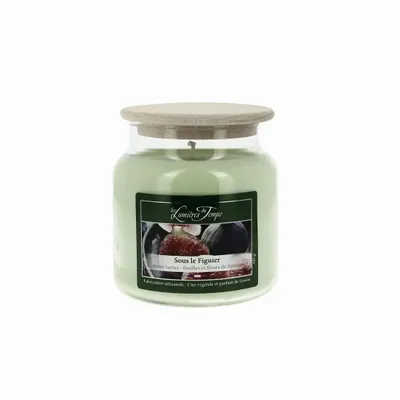 Bougies - Bougie Cire Colorée 430 g Sous le Figuier - LES LUMIERES DU TEMPS