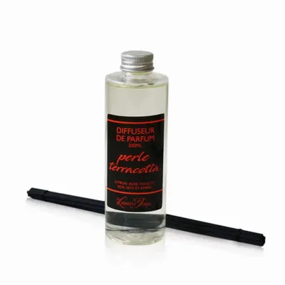 Diffuseurs de parfums - Recharge Diffuseur de Parfum Perle 200 ml Terracotta - LES LUMIERES DU TEMPS