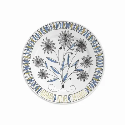 Everyday plates - PLATE 16 M’AMA NON M’AMA LIGHT BLUE - ILARIA.I