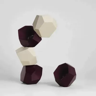 Accessoires thé et café - Tasse à café, organiseur de bureau, objet magnétique - voronoi - ILARIA.I