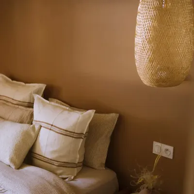 Decorative wall frescoes - Beautiful Brown Painting - ILARIA.I