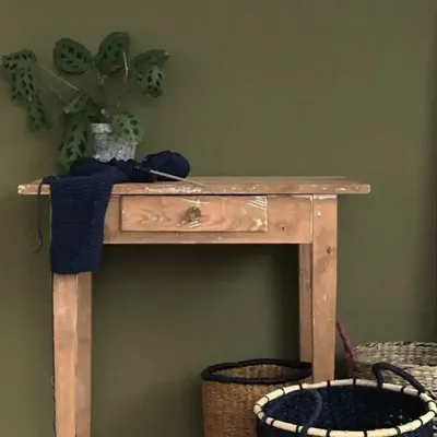 Decorative wall frescoes - Green Class Painting - ILARIA.I