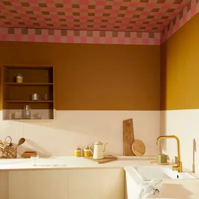 Wallpaper - Checkmate Wallpaper - Pink - ILARIA.I