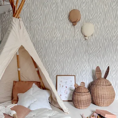 Wallpaper - Safari Wallpaper - Grey - ILARIA.I