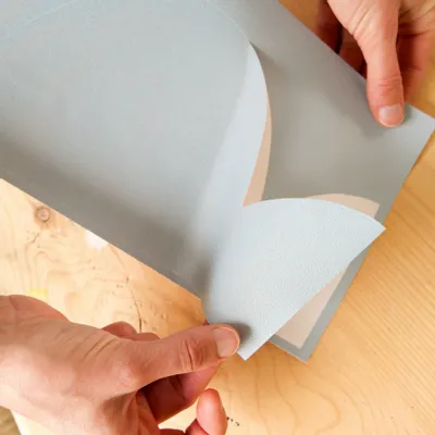 Papiers peints - Frise Petit beurre - Bleu - ILARIA.I