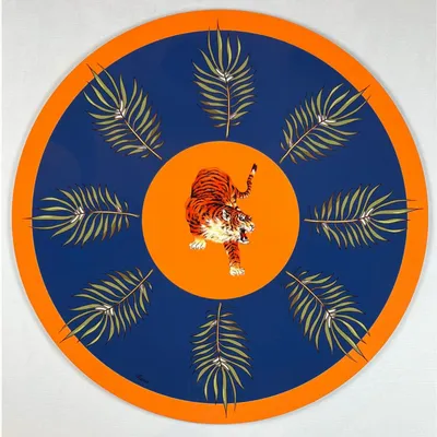 Placemats - placemats - Tiger Primo Sottobicchiere - #02 - MARYNE GUYOT CRÉATIONS