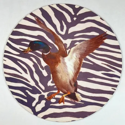 Dessous de plat - Dessous de verre - Anatra Sottobicchiere Rotondo - #04 - MARYNE GUYOT CRÉATIONS