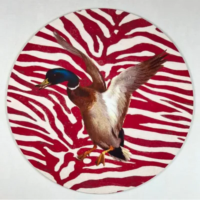 Dessous de plat - Dessous de verre - Anatra Sottobicchiere Rotondo - #05 - MARYNE GUYOT CRÉATIONS