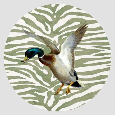 Dessous de plat - Dessous de bouteille - Anatra Sottobottiglia Rotondo - #01 - MARYNE GUYOT CRÉATIONS