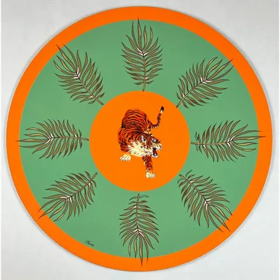 Sets de table - Sets de table - Tiger Primo Sottobicchiere - #01 - SILVA PARIS