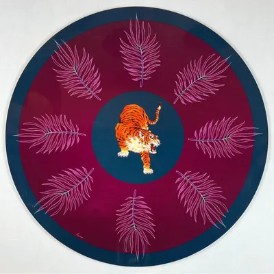 Sets de table - Sets de table - Tiger Primo Sottobicchiere - #07 - SILVA PARIS