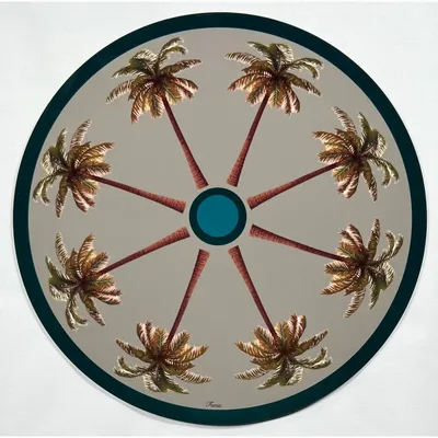 Sets de table - Sets de table - Palma Sottopiatto Rotondo - #08 - SILVA PARIS