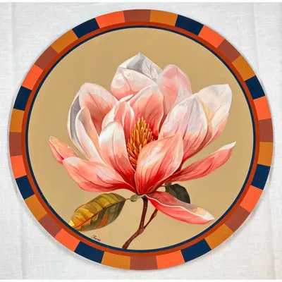 Placemats - placemats - fiori sottopiatto rotondo - #01 - SILVA PARIS