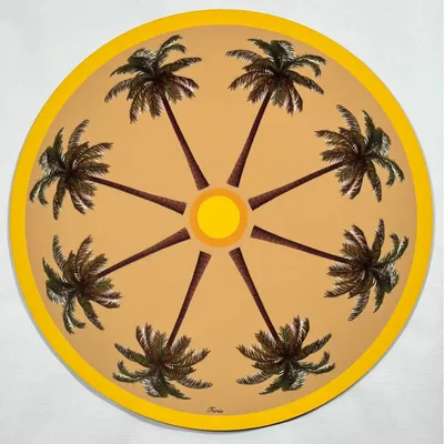 Dessous de plat - Dessous de verre - Palma Sottobicchiere Rotondo - #03 - SILVA PARIS