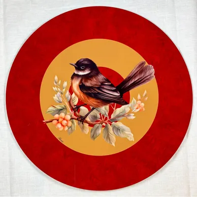 Sets de table - Sets de table - ucceldibosco sottopiatto rotondo - #05 - BRAINSTREAM GMBH