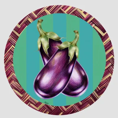 Dessous de plat - Dessous de verre - Orto Sottobicchiere Rotondo - #06 - BRAINSTREAM GMBH