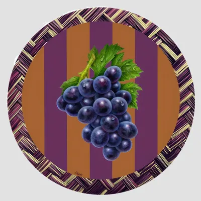 Dessous de plat - Dessous de bouteille - Orto Sottobottiglia Rotondo - #04 - BRAINSTREAM GMBH