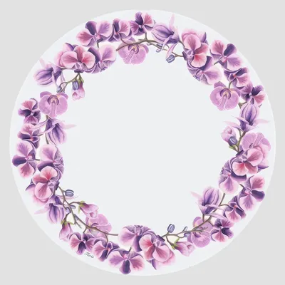 Dessous de plat - Dessous de verre - Girofiori Sottobicchiere Rotondo - #03 - BRAINSTREAM GMBH