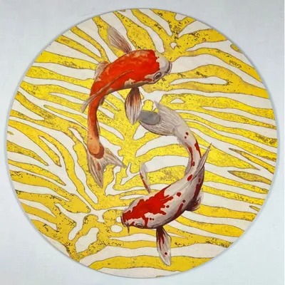 Dessous de plat - Dessous de verre - Koi Sottobicchire Rotondo - #02 - BRAINSTREAM GMBH