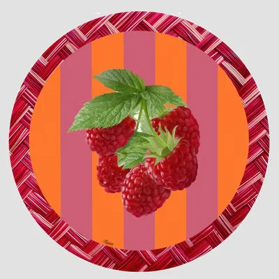 Dessous de plat - Dessous de verre - Orto Sottobicchiere Rotondo - #02 - ILARIA.I