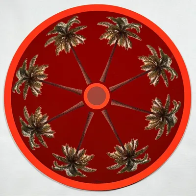 Dessous de plat - Dessous de verre - Palma Sottobicchiere Rotondo - #05 - ILARIA.I