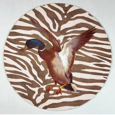 Dessous de plat - Dessous de verre - Anatra Sottobicchiere Rotondo - #01 - ILARIA.I