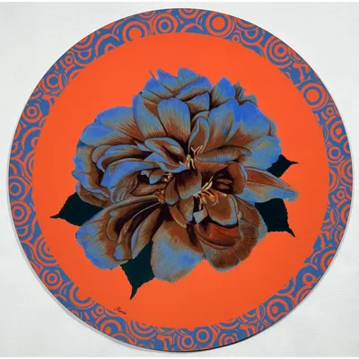 Placemats - placemats - Peonie Sottopiatto Rotondo - #05 - ILARIA.I