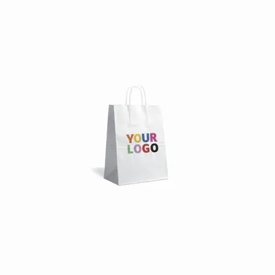 Bags and backpacks - Twisted handle bags - White S (18x8x22.5cm) - Printing: Front + Back color(s) - MARYNE GUYOT CRÉATIONS