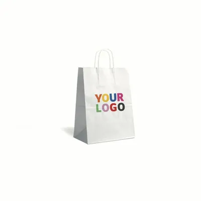 Bags and backpacks - Twisted handle bags - White M (22x10x31cm) - Printing: Front color(s) - MARYNE GUYOT CRÉATIONS