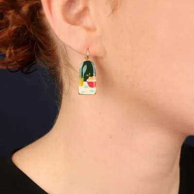 Jewelry - CURIOUS SLEEPERS GOLD MULTI COLOR - ILARIA.I