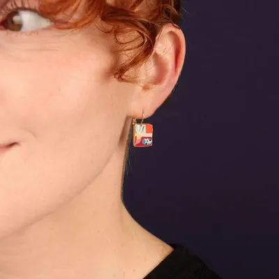 Jewelry - CURIOUS SLEEPERS GOLD MULTI COLOR - ILARIA.I