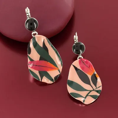 Jewelry - AMAZON SLEEPERS, SILVER & PINK - ILARIA.I