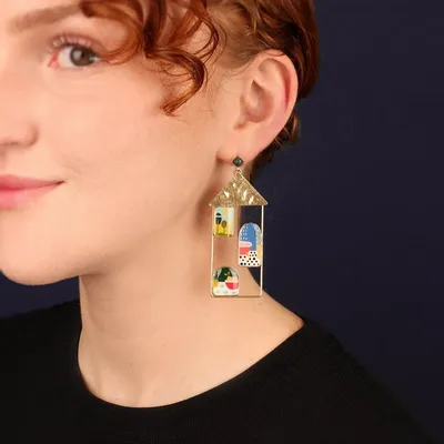 Jewelry - CURIOUS GOLD MULTI-COLOR FLEA - ILARIA.I