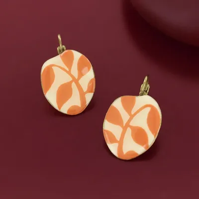 Bijoux - DORMEUSES KALY COULEUR BRONZE ROSE - ILARIA.I